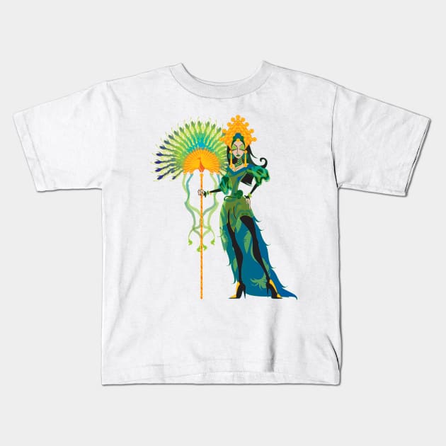 Hera Kids T-Shirt by The Cuban Witch